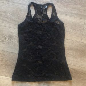 Iris Lace Racerback Tank szS